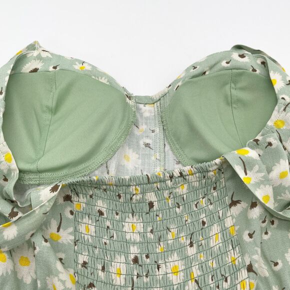 Live to be Spoiled Womens Dress Medium Daisy Coquette Corset Feminine Cottage‎ - Picture 6 of 11